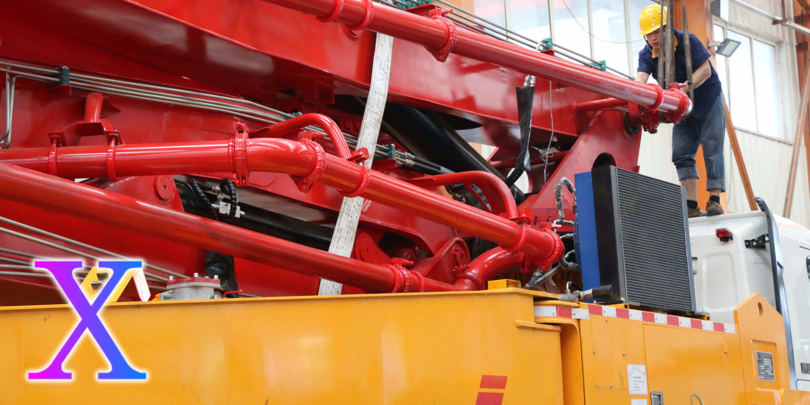 科尼樂小型混凝土泵車如何進行結(jié)構(gòu)件的維護